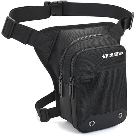 Drop Leg Bag for Men Women Motorcycle Leg Bags Tactical Fanny Pack - Picture 7 of 7